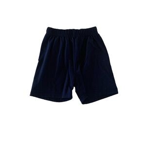 SHEIN Youth Boys Black Casual Elastic Waist Shorts